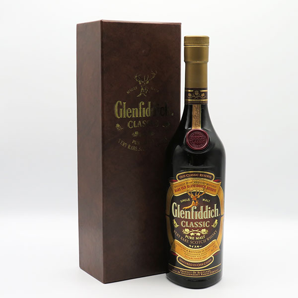 【レトロ】グレンフィディック クラシック 43度 700ml 正規品 （専用化粧箱入）