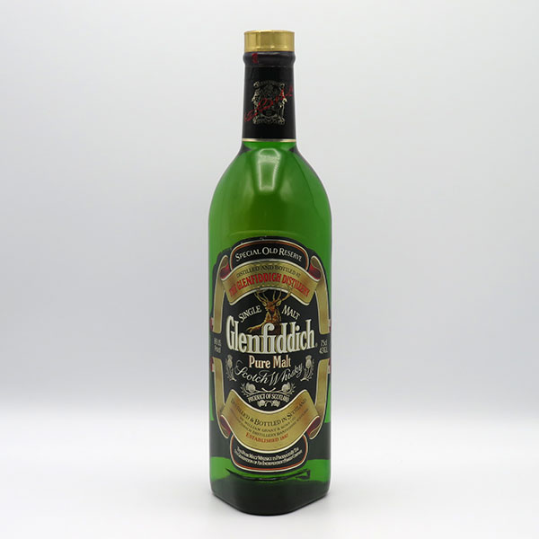 【レトロ：SPECIAL OLD RESERVE表記】グレンフィディック ピュアモルト 43度 750ml 並行品 （箱なし）