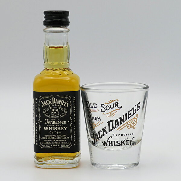 【ミニサイズ】【レトロ：サントリー時代】ジャックダニエル ブラック 43度 50ml ...