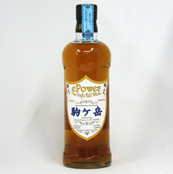 駒ヶ岳 700ml シングルカスク 駒ヶ岳 ePower 2013-2016 56.9度 700ml