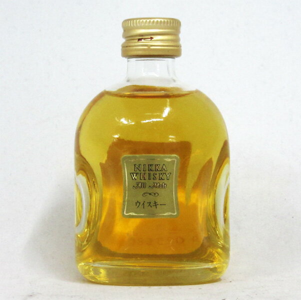 【ミニサイズ】【レトロ】ニッカウヰスキー All Malt （オールモルト） 43度 50ml