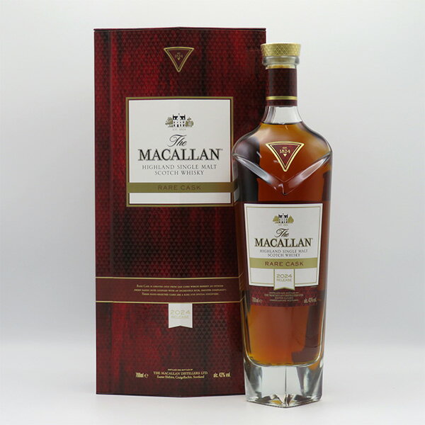 MACALLAN&nbsp;【2024年リリース】マッカラン レアカスク 43度 700ml 正規品 （豪華化粧箱入）【MACALLAN】
