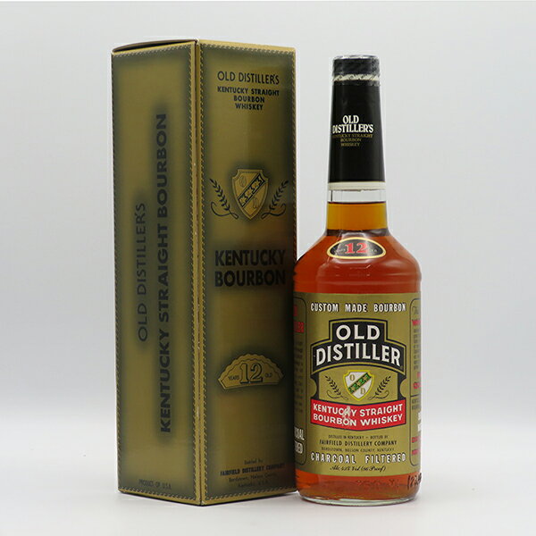 オールド ディスティラー（OLD DISTILLER） 12年 ケンタッキーストレートバーボン 43度 750ml （専用BOX入）