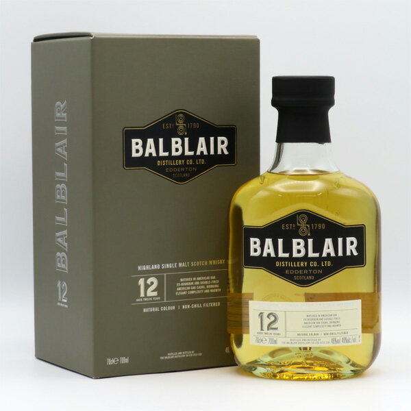 バルブレア12年 46度 700ml 正規品 （専用BOX入）