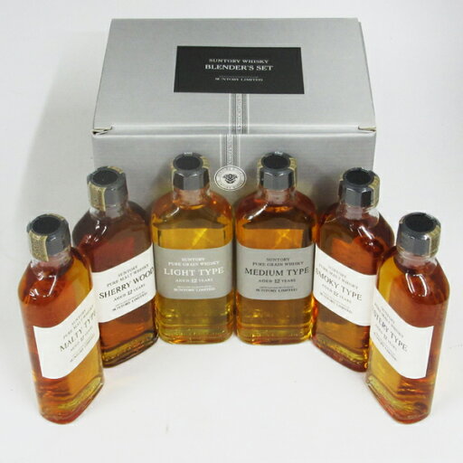 【レトロ】サントリー特製ウイスキー ブレンダーズセット 原酒12年150ml×6本 【レトロ】サントリー特製ウイスキー ブレンダーズセット 原酒12年150ml×6本