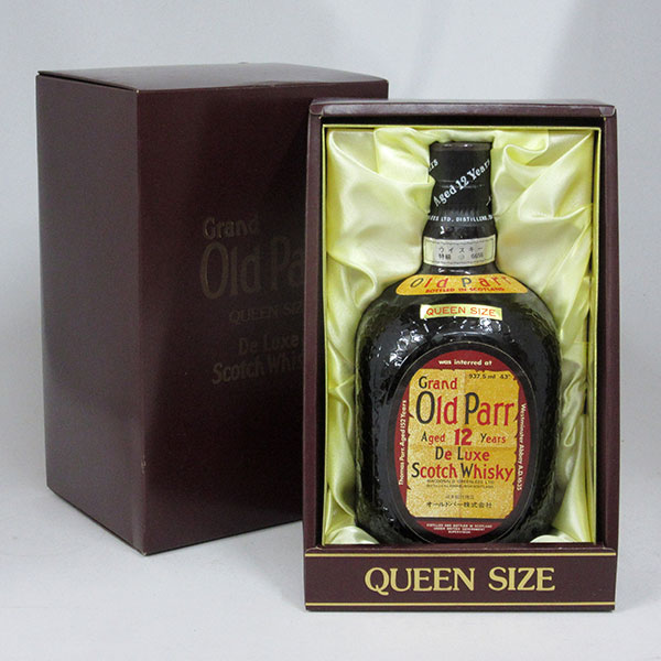 【レトロ：特級表示】オールドパー12年 43度 937.5ml （Queen Size） 正規品 （専用化粧箱入）