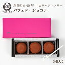 パヴェド・ショコラ 3個入り 冷凍 ショコラ スイーツ チョコレート チョコ 生チョコ 生チョコレート 洋菓子 ギフト プレゼント おすすめ 内祝い 誕生日 記念日 贈り物 贈答用 お取り寄せ クリスマス バレンタイン ホワイトデーの商品画像