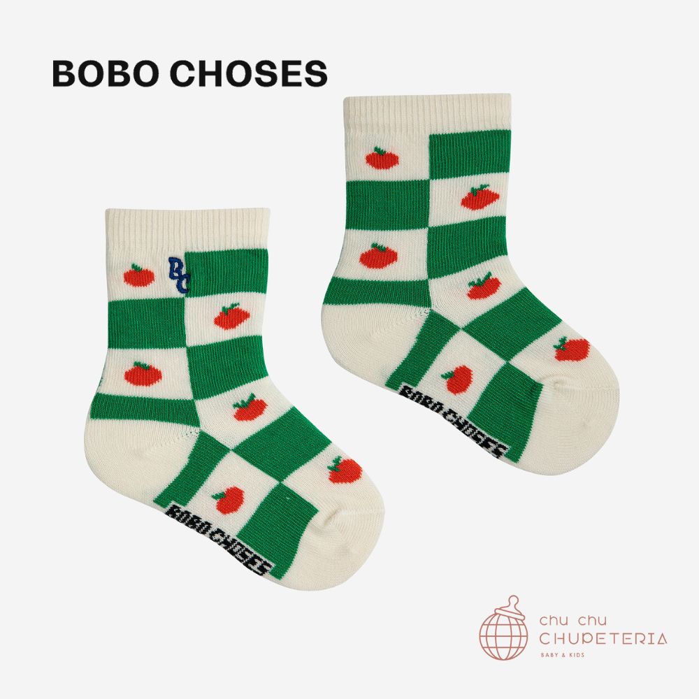 yN[|ōő2000~ItzyBOBO CHOSESzBaby Tomato all over short socks