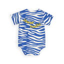 【CarlijnQ】Zebra - bodysuit short sleeve wt print