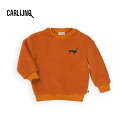 【CarlijnQ】Dachshund - sweater with embroidery (brown)