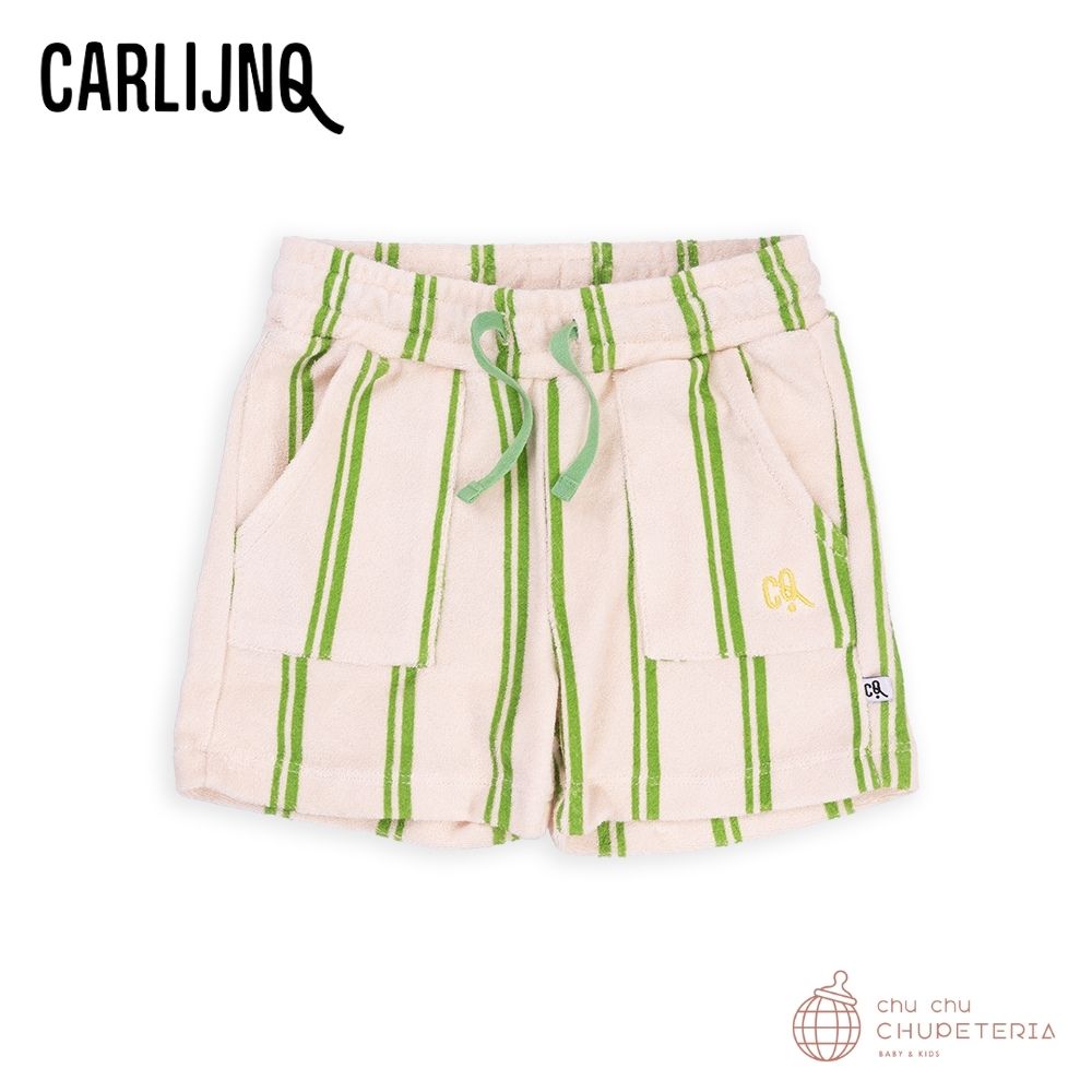 【クーポンで最大2000円オフ】【CarlijnQ】Stripes green - short loose fit