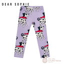 【DEAR SOPHIE】DALMATIAN PURPLE / LEGGINGS