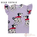 yDEAR SOPHIEzDALMATIAN PURPLE / FRILL TANK