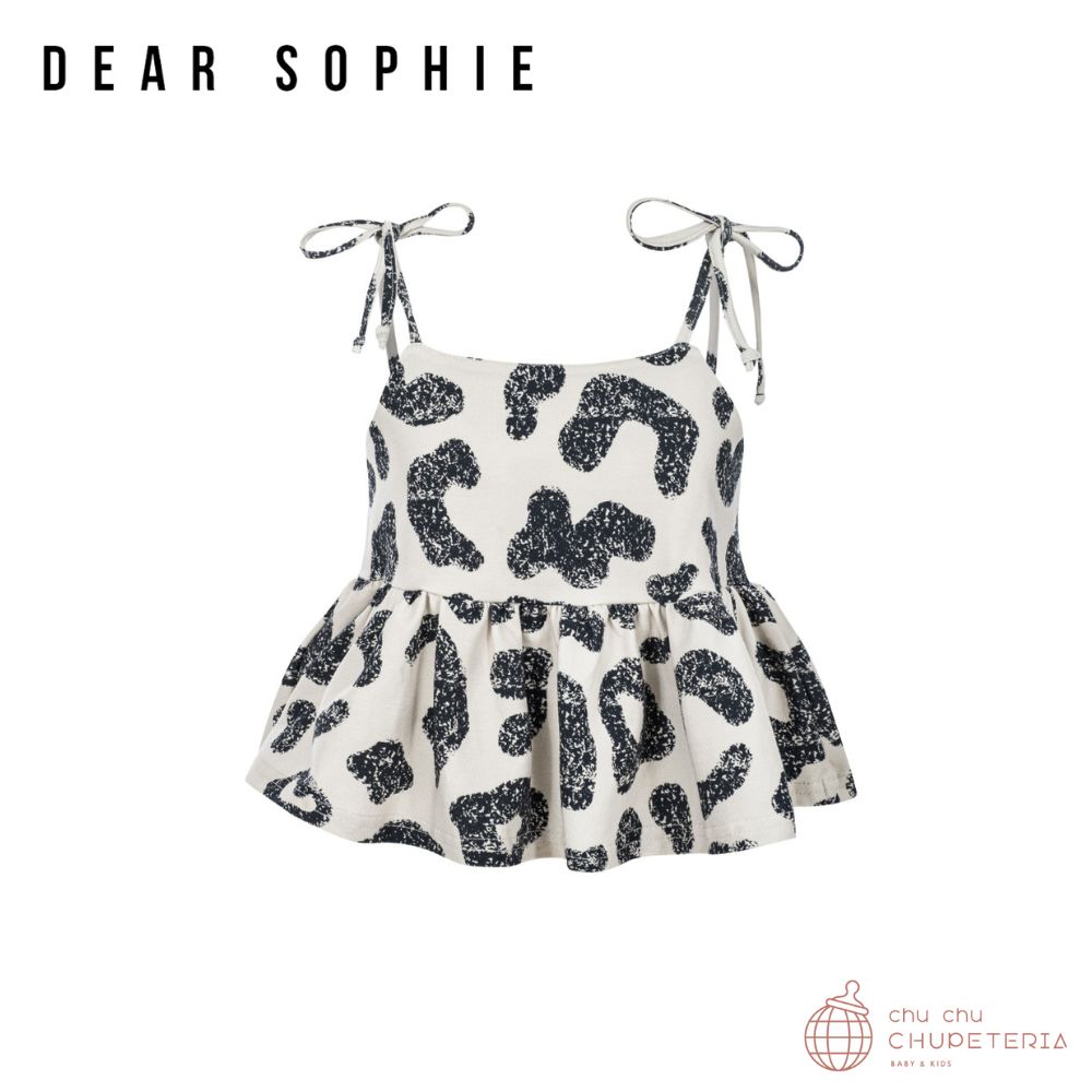 yDEAR SOPHIEzANIMAL PRINT / TOP