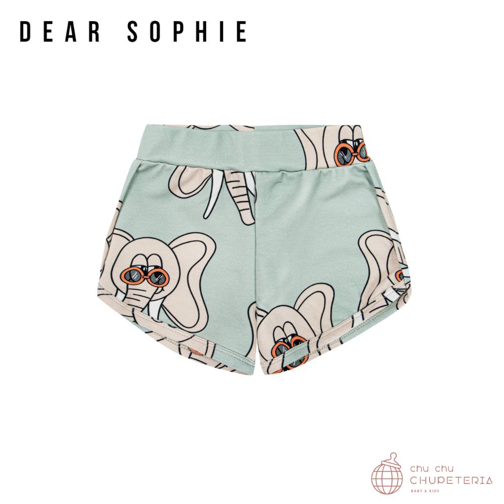 yN[|ōő2000~ItzyDEAR SOPHIEzELEPHANT BLUE / SPORTY SHORTS