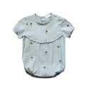 【KOKORI】PEARL ROMPER - SAGE FLOWERS