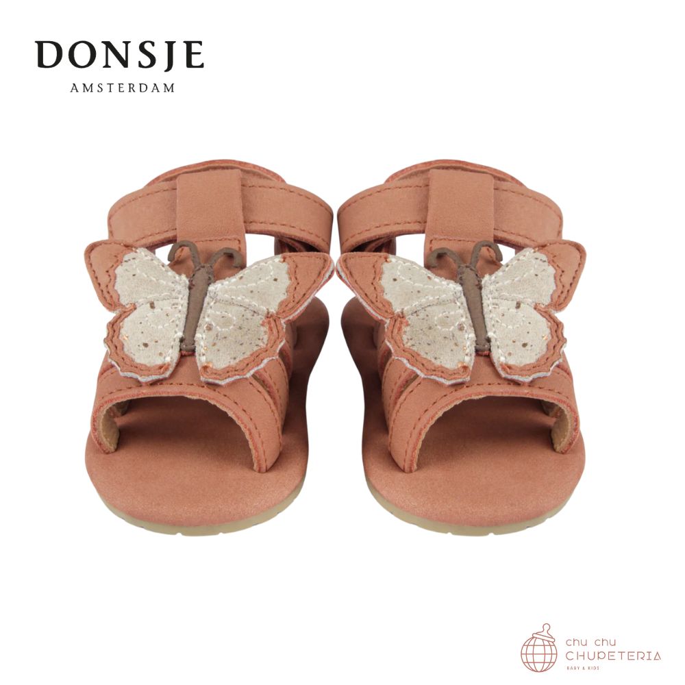 【Donsje】Tuti Sky - Papillon　/　ドンシェ　レザーサンダル　サンダル　チョウ　蝶々