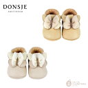 【Donsje】Amdy / ドンシェ レザーシューズ シューズ ゴールド シャンパン メタリック 蝶々 ちょうちょ