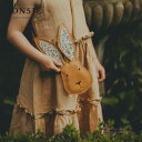 【Donsje】Britta Exclusive Purse - Hare / ドンシェ ポシェット ポーチ 野ウサギ 野うさぎ ホッキョクウサギ