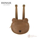 【Donsje】Kapi Classic Backpack - Bear / ドンシェ バックパック リュック ベアー 熊 ギフト レザー 動物