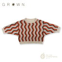 【GROWN】Knitted Pull Over - Wave