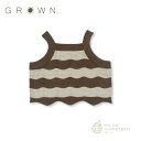 【GROWN】Summer Knit Top