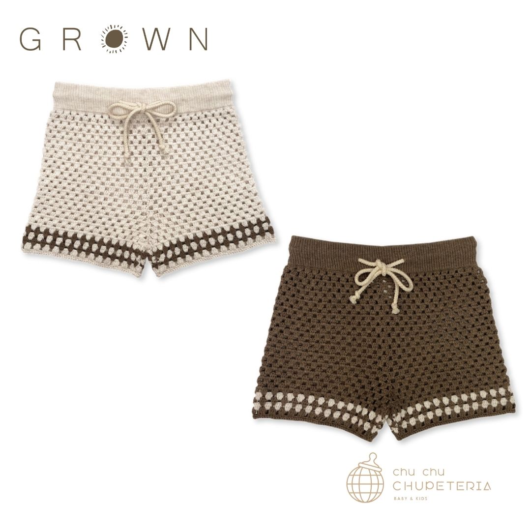 yGROWNzHand Crochet Shorts