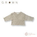 【GROWN】Open-knit Pull Over - Marle