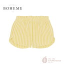 《プライスダウン》【STUDIO BOHEME】SHORTS GEORGETTE - YELLOW STRIPES