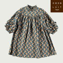 【Coco Au Lait】ABSTRACT ART VISCOSE DRESS