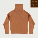 【Coco Au Lait】ARGAN OIL KNITTED TURTTLE NECK JUMPER