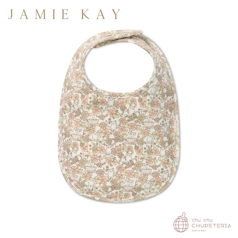 yJAMIE KAYzOrganic Cotton Bib - Kitty Chloe