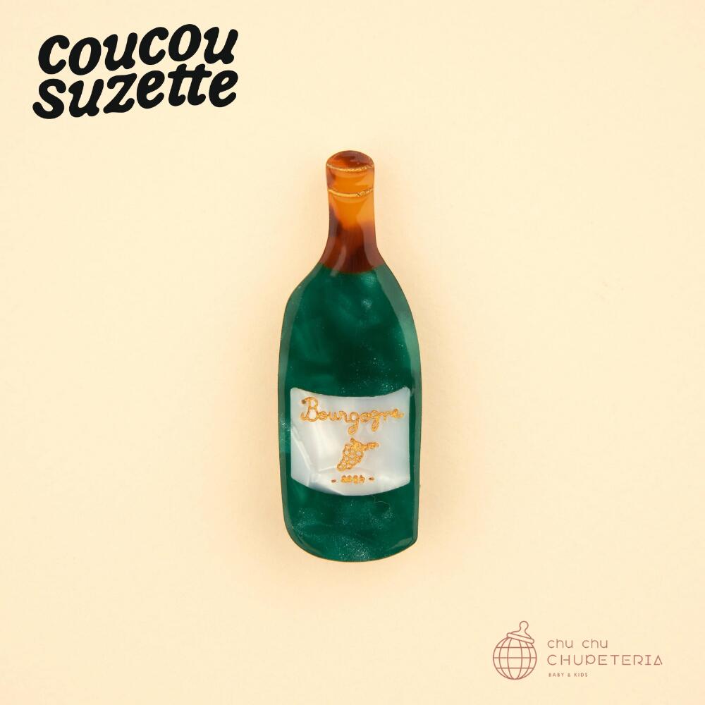 【Coucou Suzette】Wine Hair Clip　/　ククシュゼット クク 正規商品 正規 公式 ヘアアクセ ヘッドア..