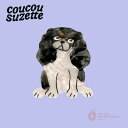 \\3,980円以上送料無料 //【Coucou Suzette】Cavalier Hair claw / ククシュゼット クク 正規商品 正規 公式 ヘアアクセ ヘッドアクセ ヘアクリップ クリップ バレッタ クロー かんざし アクセサリー 犬 いぬ イヌ キャバリア