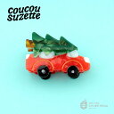 \\3,980円以上送料無料 //【Coucou Suzette】Christmas Car Hair Claw / ククシュゼット クク 正規商品 正規 公式...