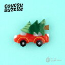 \\3,980円以上送料無料 //【Coucou Suzette】Christmas Car Hair Clip / ククシュゼット クク 正規商品 正規 公式 ヘアアクセ ヘッドアクセ ヘアクリップ クリップ バレッタ クロー かんざし アクセサリー クリスマス 車