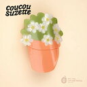 \\3,980円以上送料無料 //【Coucou Suzette】Flower Pot Hair Claw / ククシュゼット クク 正規 公式 ヘアクリップ ...