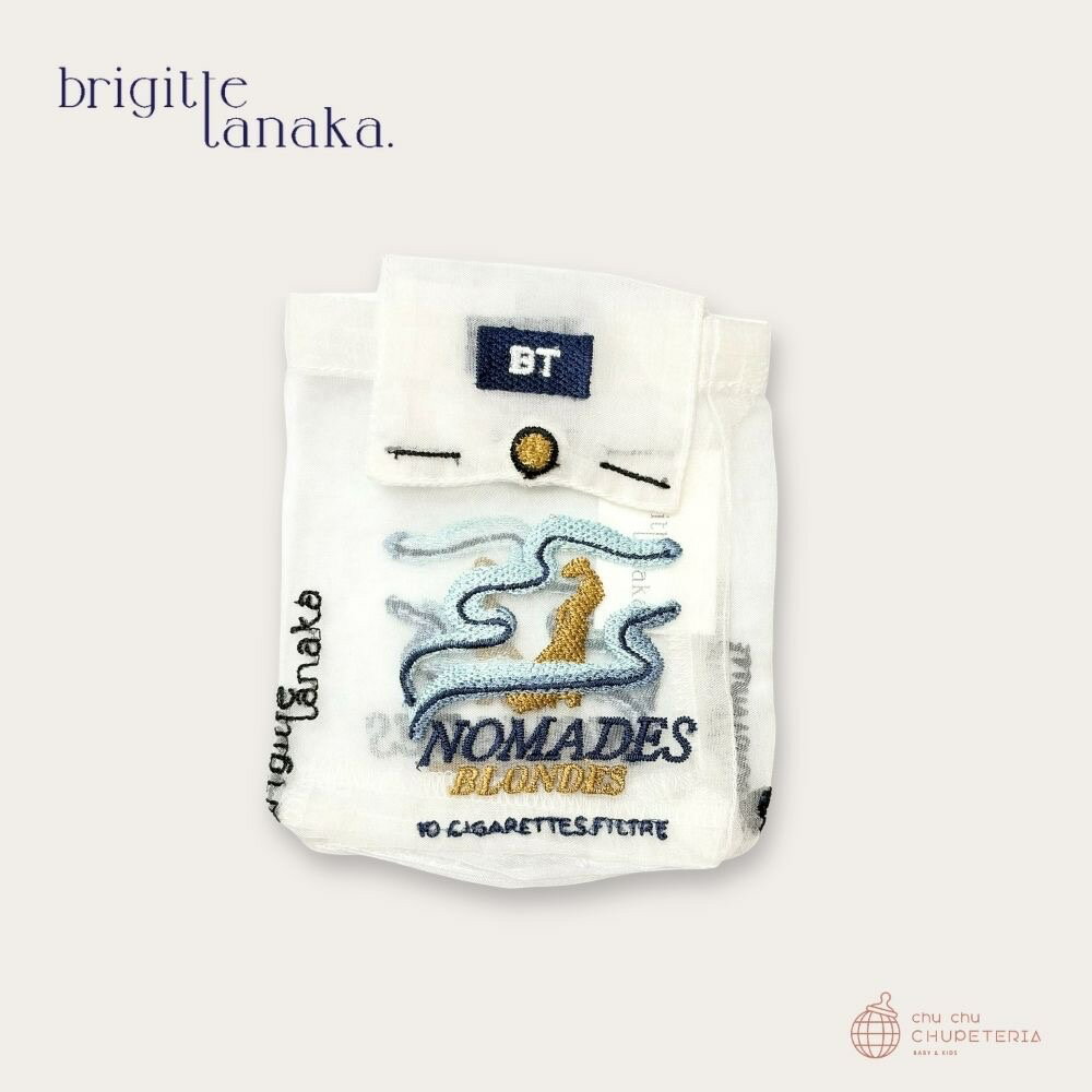 《送料無料》【Brigitte Tanaka】Sac Nomades / ブリジット・タナカ　オーガンジー　バッグ　ギフト エコバッグ