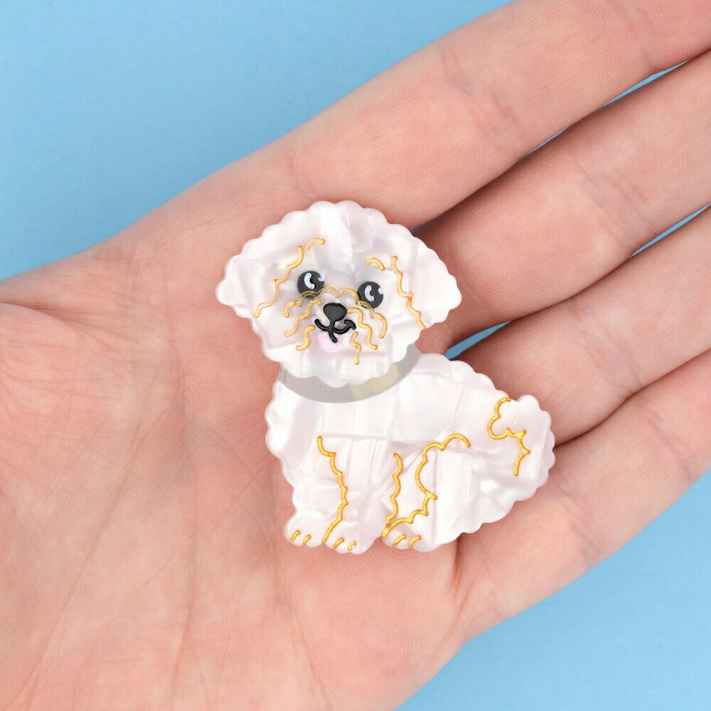 yKi 3,980~ȏ zyCoucou SuzettezBichon Hair Clip NNV[bg VERY G f _b ˂  