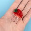 【正規品 3,980円以上 送料無料】【Coucou Suzette】Strawberry Mini Hair Claw ククシュゼット VERY 雑誌 掲載 神崎恵 ねこ 犬 花