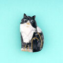 【Coucou Suzette】Black & White Cat Hair Clip