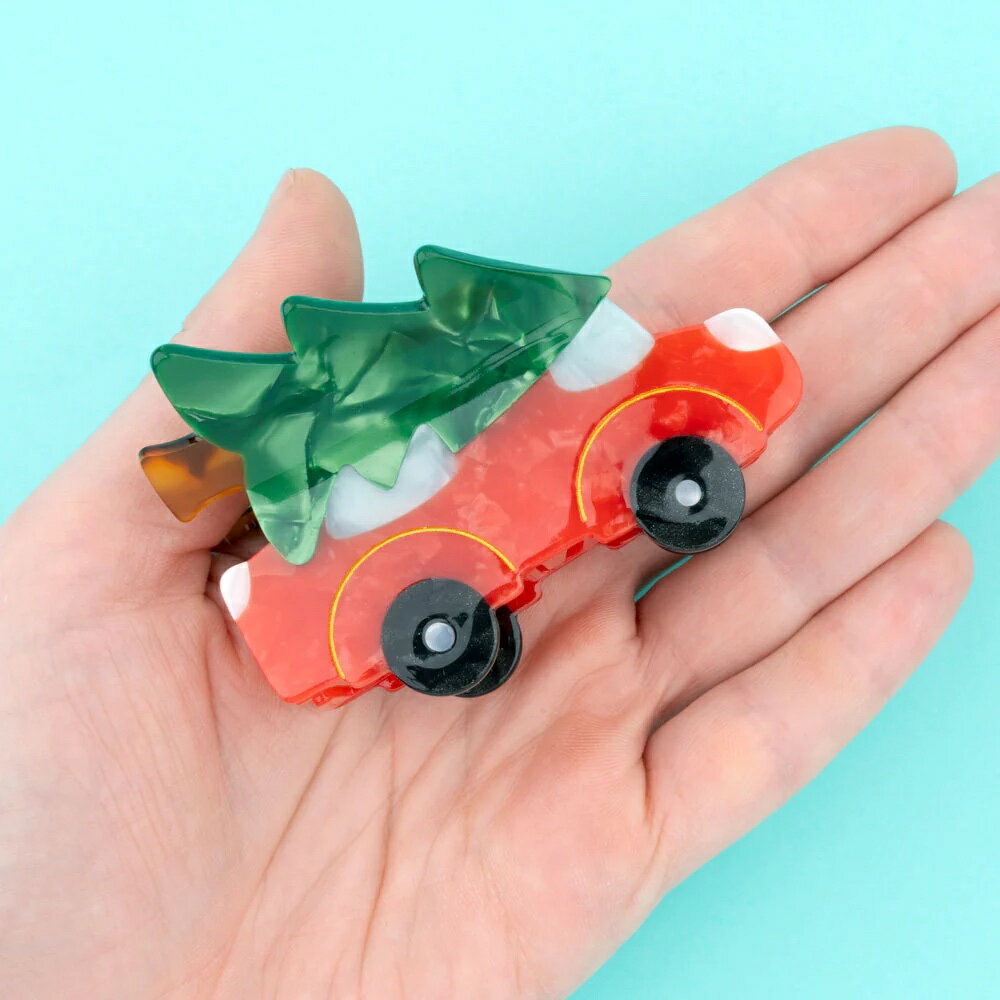 \\税込3980円以上お買い上げで送料無料//【Coucou Suzette】Christmas Car Hair Clip