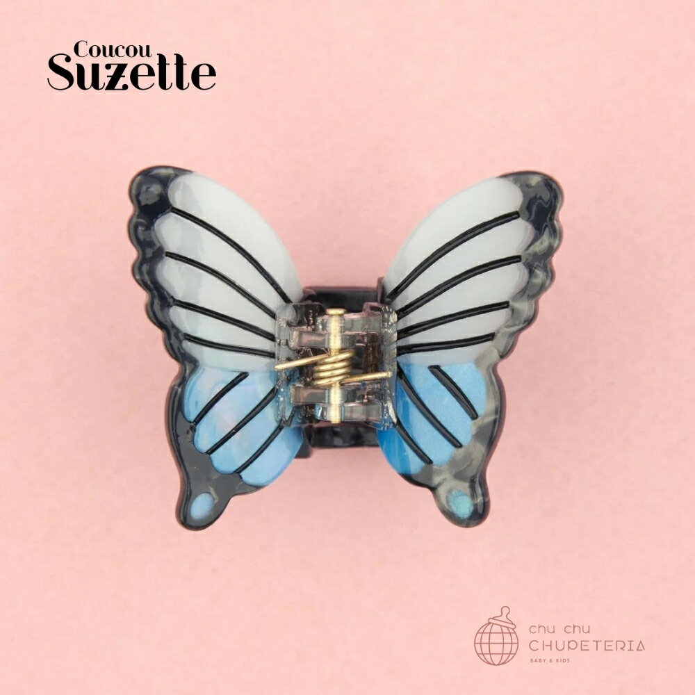 yKi 3,980~ȏ zyCoucou SuzettezBlue Butterfly Mini Hair Claw NNV[bg VERY G f _b ˂  