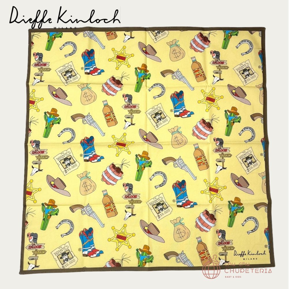 【Dieffe kinloch】Old West / ディエッフェキンロック キンロック 正規 イタリア ハンカチ ギフト 母の日 父の日