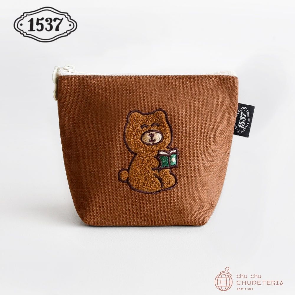 【oohlala】BOAT POUCH SMALL - teddy