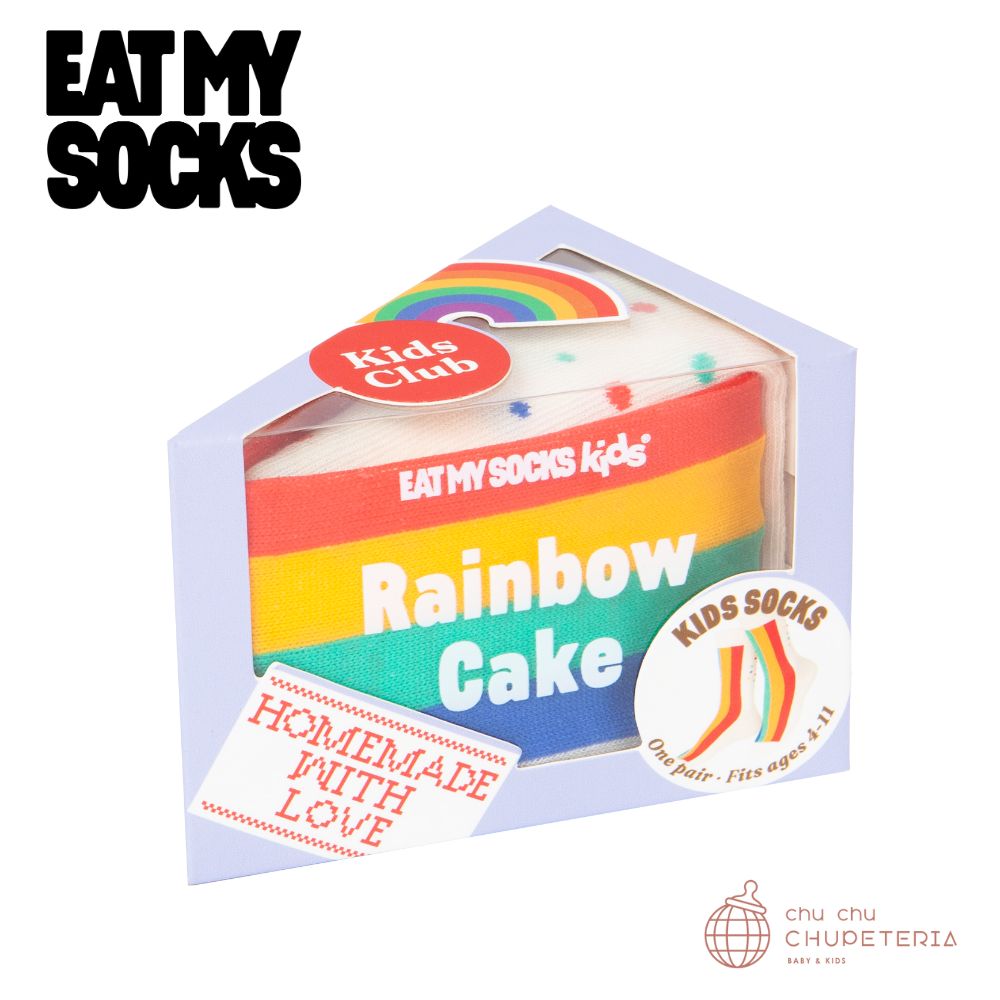 【EAT MY SOCKS】Rainbow Cake -kids-