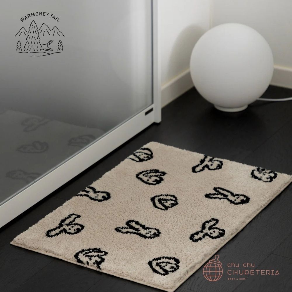《送料無料》【WARMGREY TAIL】BUNNY BUNNY DOORMAT