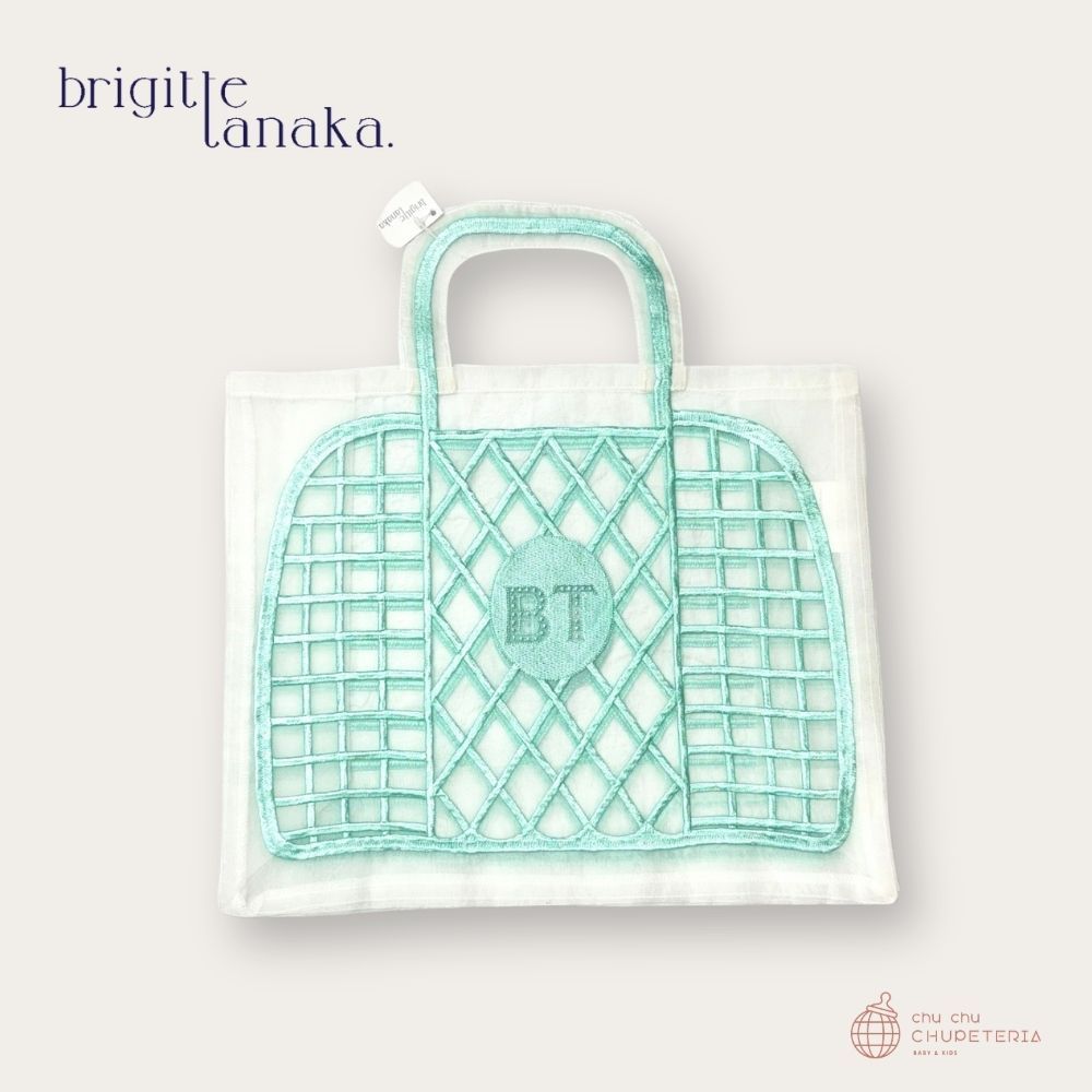 Rakuten - 《送料無料》【Brigitte Tanaka】26SS Collection - Plastic Green Bag / ブリジット タナカ オーガンジー バッグ ギフト エコバッグ ポーチ
