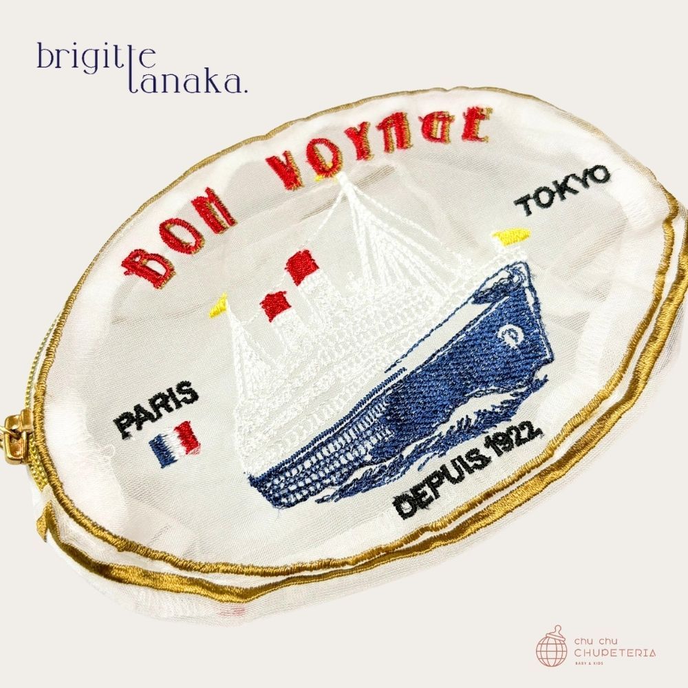 乐天商城 - 《送料無料》【Brigitte Tanaka】26SS Collection - Bon Voyage Paquebot Pouch / ブリジット タナカ オーガンジー バッグ ギフト エ