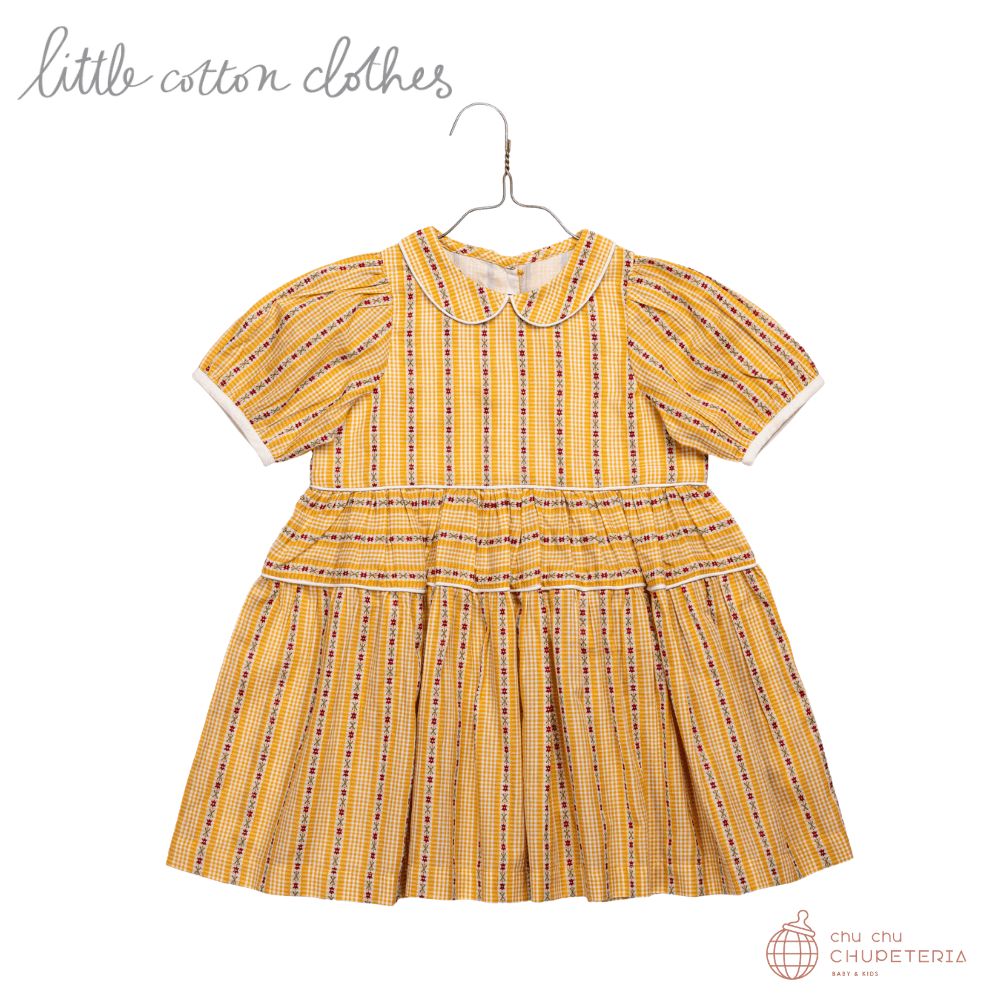 乐天商城 - 《送料無料》【Little Cotton Clothes】Kiera Dress Buttercup Floral /LCC リトルコットンクローズ 海外子供服 正規品 女の子 キッズ ベビー ワンピース